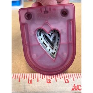 Creative Memories Decorative Heart Paper Punch Purple‎ Scrapbooking Tool